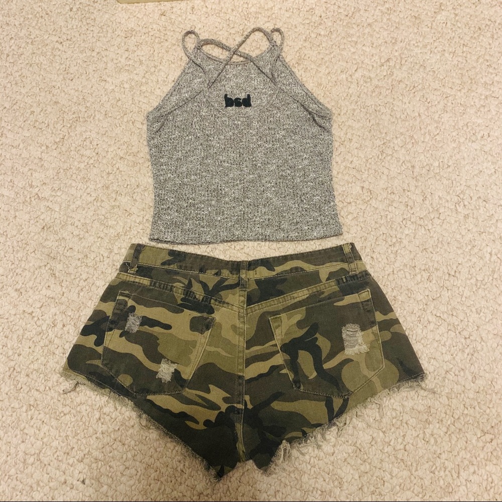 Top And Shorts Set - image 2
